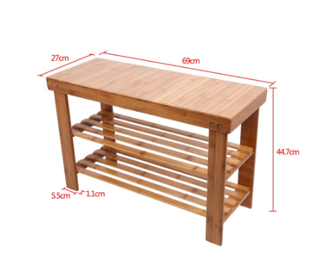 Stable Structure Shoe Rack Bench