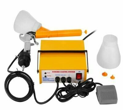 Portable Spray Paint Gun with Electrostatic Capability