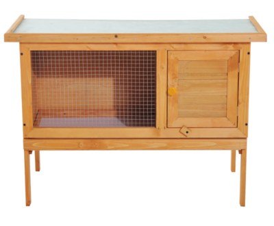 Rabbit Hutch Wood With Removable Drawer