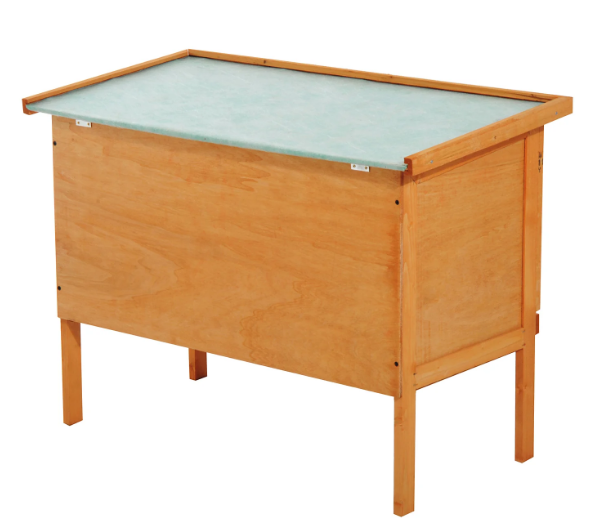 Rabbit Hutch Wood With Removable Drawer