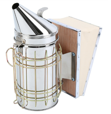 Manual Stainless Steel Smoker, Beekeeping