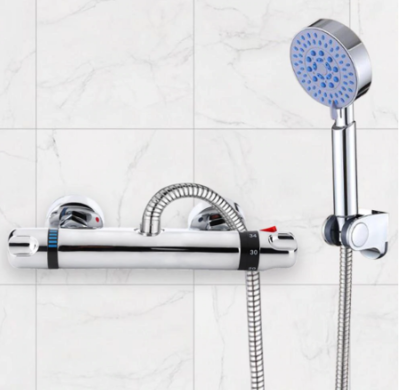 Wall Mounted Bath Shower Thermostatic Faucet