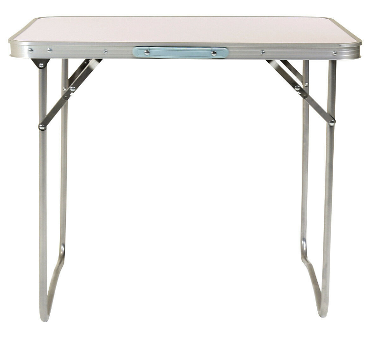 Foldable Camping Table, Portable Outdoor Picnic Table for Travel, Beach, and Backyard Use