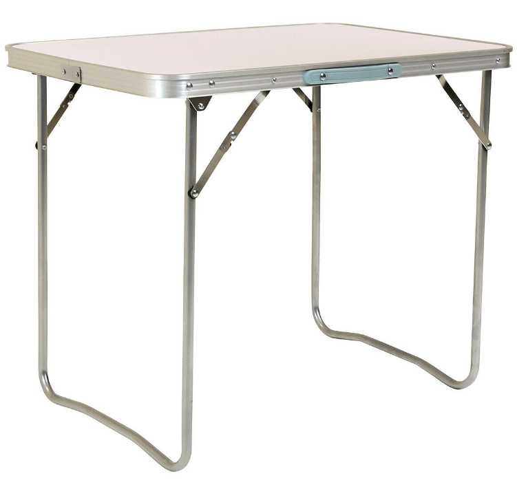 Foldable Camping Table, Portable Outdoor Picnic Table for Travel, Beach, and Backyard Use