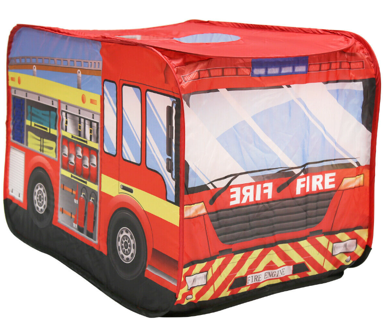 fire engine play tent