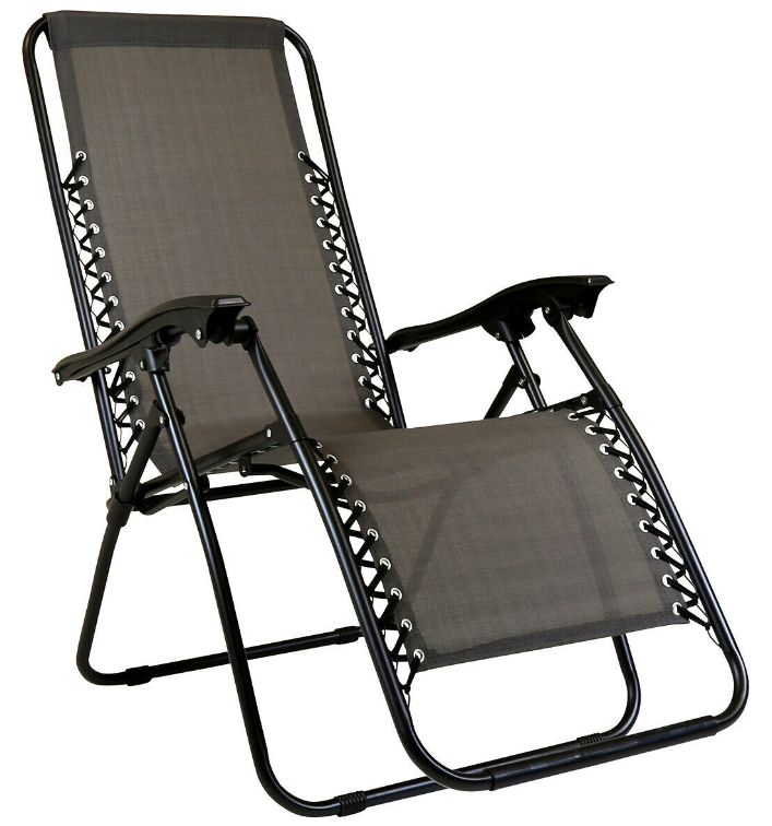 Foldable Multi-position Reclining Garden Chair