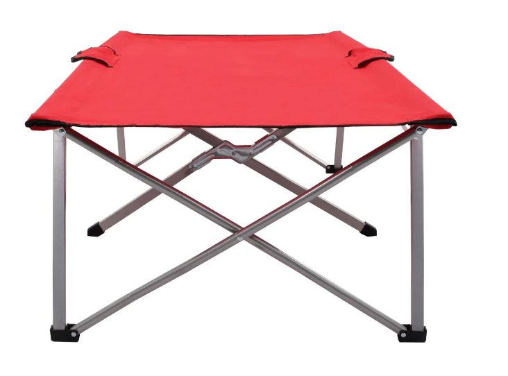 Foldable Camping Bed with Portable Carry Bag, Lightweight and Compact Sleeping Cot for Outdoor Use