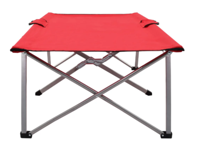 Foldable Camping Bed with Portable Carry Bag, Lightweight and Compact Sleeping Cot for Outdoor Use