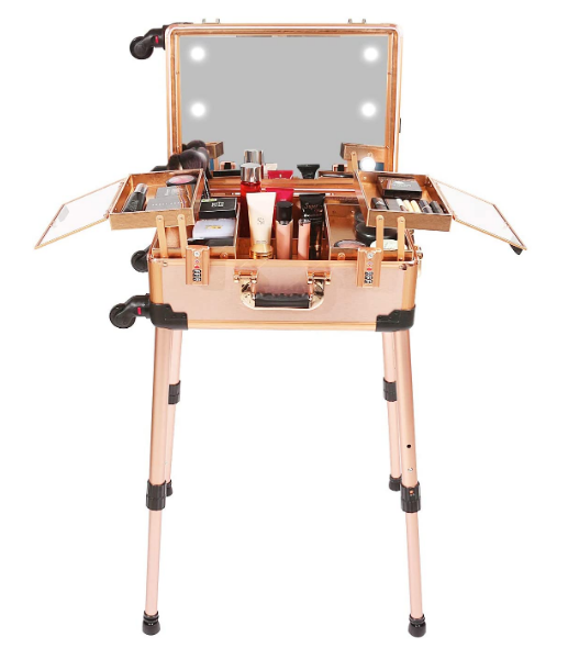 Professional Makeup Artist Train Case