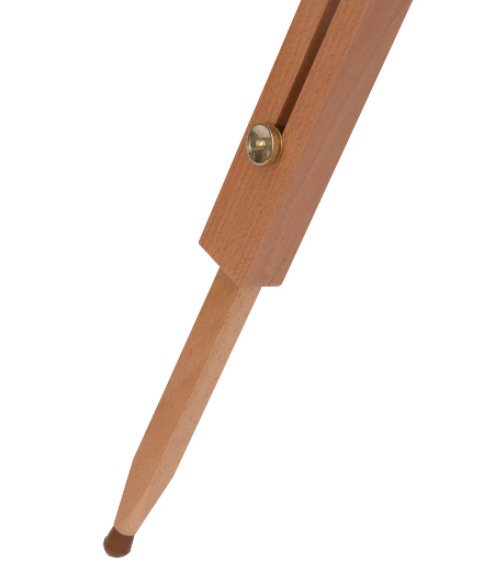 Foldable Wooden Art Easel Tripod with Adjustable Height and Portable Design