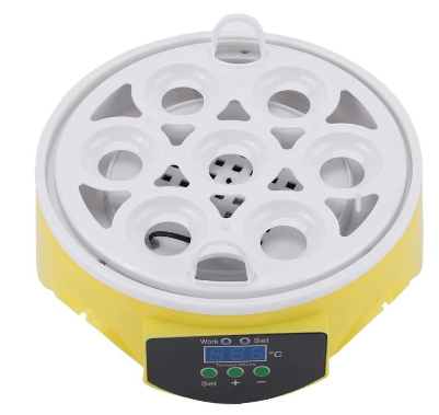 Mini 7 Egg Incubator With Built-in Temperature Control System