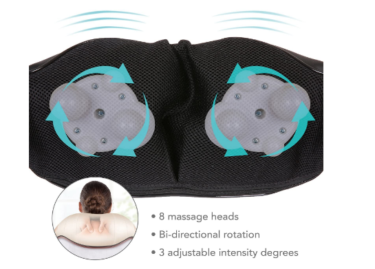 Electric Muscle Massager for Pain Relief – Portable Massager for Car, Office, and Home Use