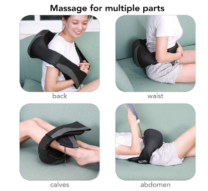 Electric Muscle Massager for Pain Relief – Portable Massager for Car, Office, and Home Use