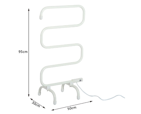 Electric Warmer Heater Towel Rail – Efficient Towel Warmer and Bathroom Radiator for Drying and Heating