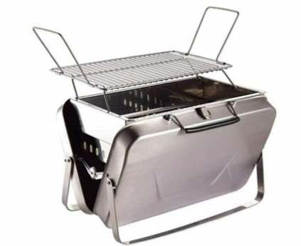 Portable/Foldable Mini Stainless Steel BBQ Grill