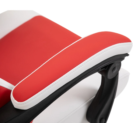 Reclining Gaming Chair With Retractable Footrest