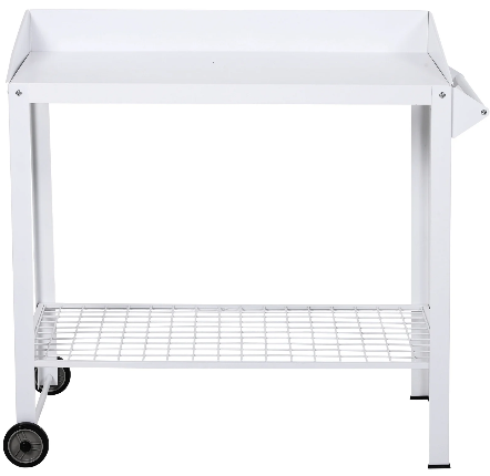 Garden Potting Table Push Cart