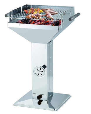 Garden BBQ Patio Cooker, Outdoor Charcoal Grill with Adjustable Temperature, Perfect for Patio and Backyard Cookouts
