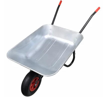 Gardening Tool Wheelbarrow with 120kg Capacity for Outdoor Yard and Lawn Work