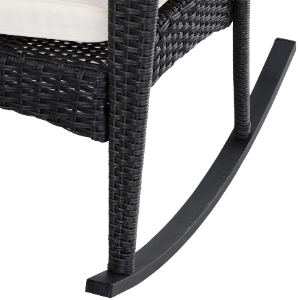 Garden Furniture Rocking Chair Set – Comfortable Outdoor Patio Chairs with Cushions and Durable Weather-Resistant Frame