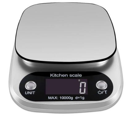 Electronic Digital Kitchen Scale with LCD Display – Precision Food Scale for Cooking, Baking, and Meal Prep