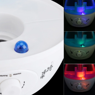 Humidifier/Diffuser with LED Light for Home and Office Use, Aromatherapy and Air Purification