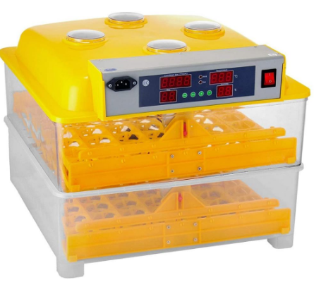 Portable Digital Automatic Turning Egg Incubator With 112 Eggs Capacity