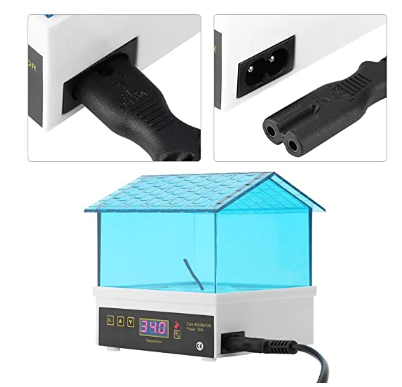 Mini Digital Egg Incubator/Hatcher Adjustable Temperature For Chicken Duck Bird Quail