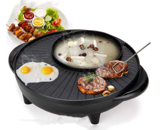 Multi-Function 2 in 1 Electric BBQ For Home use