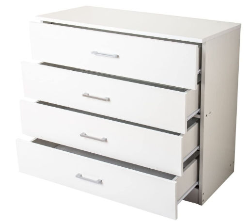 Sturdy ​Large Chest Of 4 Drawers With Ample Space