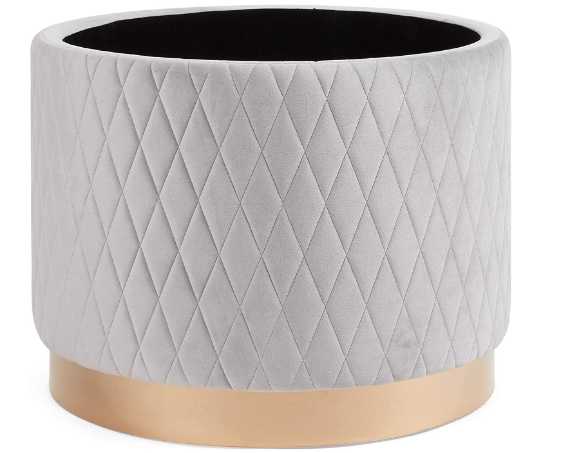 Ottoman Storage Stool, Footstool with Lid