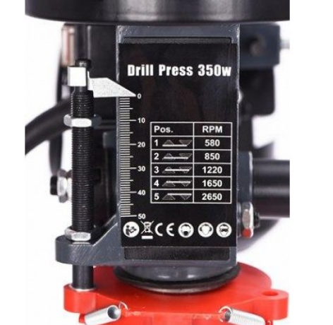 Powerful 350w Press Drill With 5 Speeds