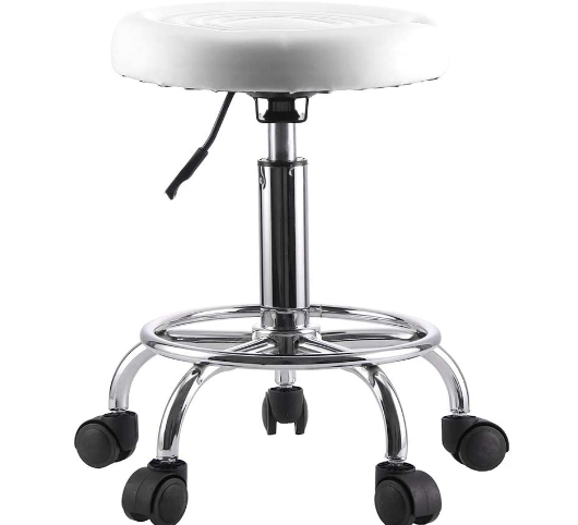 Foldable Salon Massage Bed Table with Headrest Support, Carry Bag &amp; Stool for Home and Salon Use