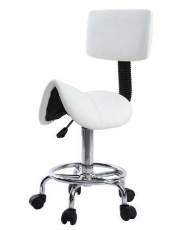 Foldable Home Beauty Salon Massage Bed Table with Headrest Support, Portable Massage Table with Carry Bag and Saddle Salon Stool