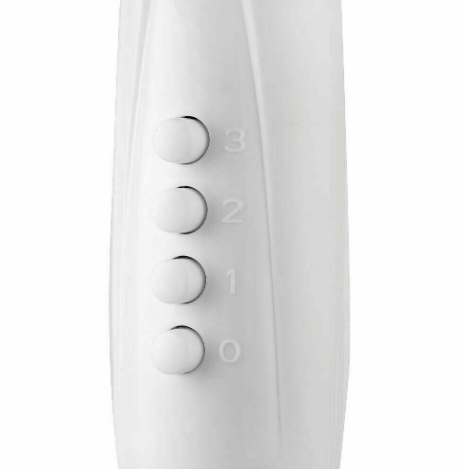 Portable Electric Oscillating Standing Fan Adjustable Height 3 Speed Setting