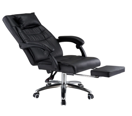 Executive Computer Chair for Home and Office – Adjustable Backrest with Footrest for Enhanced Comfort and Ergonomic Support