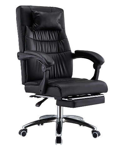 Executive Computer Chair for Home and Office – Adjustable Backrest with Footrest for Enhanced Comfort and Ergonomic Support
