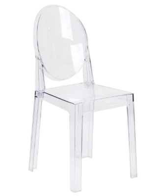 Clear Modern High-quality PC Plastic Dining Chair