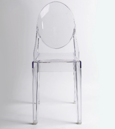 Clear Modern High-Quality PC Plastic Dining Chair with Sturdy Design for Home and Office