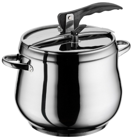 Induction Base Stainless Steel Pressure Cooker Stockpot for Fast Cooking and Efficient Meal Preparation