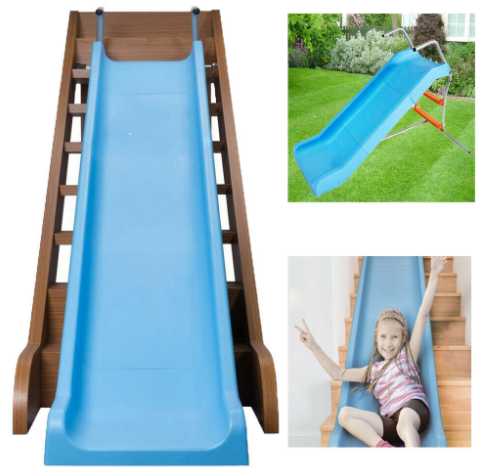 Kids Age 3 - 10 Indoor &amp; Outdoor  Garden Slide Climbing Stair Slide Playground