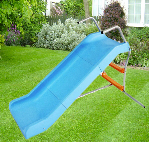 Kids Age 3 - 10 Indoor & Outdoor Garden Slide Climbing Stair Slide Playground