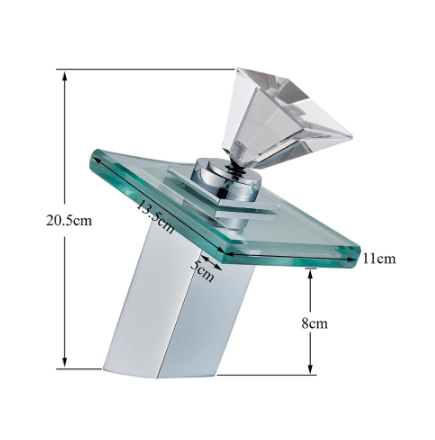 Hot Cold Water Tap Basin Faucet for Bathroom and Kitchen Sink, Durable and Stylish Design
