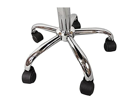 Massage Hydraulic Salon Stool with Height Adjustable Gas Pressure Spring 5 Wheels