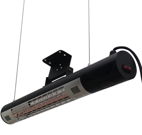 In/Outdoor Wall Mount Electric Halogen Heater for Efficient and Space-Saving Heating Solution