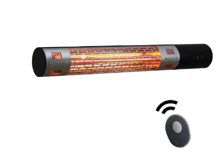 In/Outdoor Wall Mount Electric Halogen Heater for Efficient and Space-Saving Heating Solution