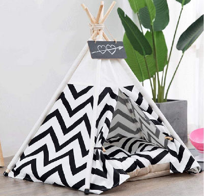 Thick Padded Cotton Mattress Tents Dog/Cat Bed Play House Suitable for Indoor and Outdoor Use