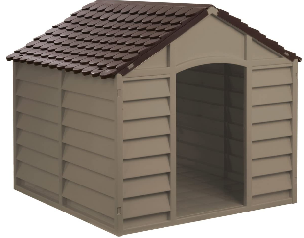Heavy Duty Plastic Rust-Free Indoor and Outdoor Animal Pet Safe House Shed, Durable and Weather-Resistant Shelter for Pets and Small Animals