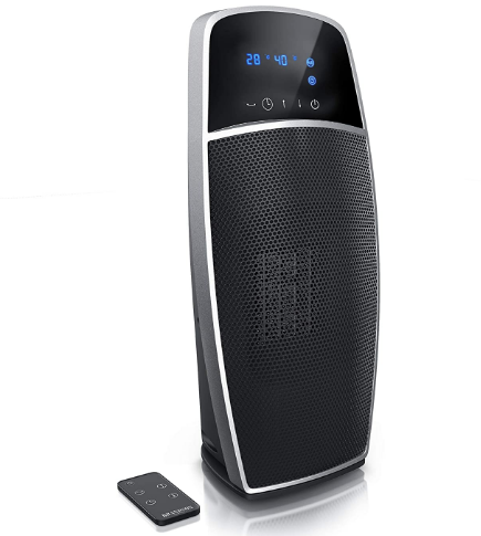 Energy Saving Fast Fan Heater with 2 Heat Settings – Remote Control Fan Heater for Quick Room Heating and Efficient Energy Use
