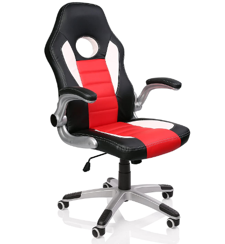 Executive Office Swivel Chair with Padded Design and Adjustable Height for Comfort and Ergonomics